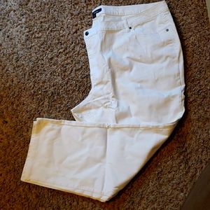 Denim 24/7 30W white denim jeans